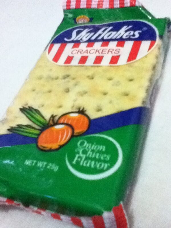 Skyflakes Onion Chives Flavor